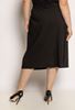 Picture of HIGHLY STRETCH MATERIAL BLACK SKIRT